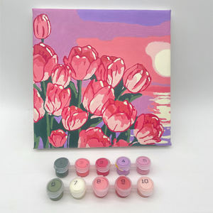 Kit <span class=keywords><strong>de</strong></span> papeterie artistique <span class=keywords><strong>de</strong></span> Noël personnalisé <span class=keywords><strong>pour</strong></span> débutants, ensemble <span class=keywords><strong>de</strong></span> <span class=keywords><strong>peinture</strong></span> par numéros à l'acrylique, <span class=keywords><strong>peinture</strong></span> à base d'eau non toxique, toile <span class=keywords><strong>de</strong></span> verre, papier - Product Image 1