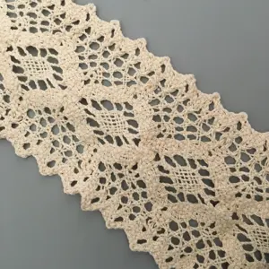 100% algodón torchon lace con precio barato