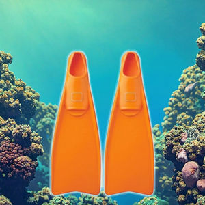 中国製の耐久性のあるゴム製ロングフィン、水中シュノーケリングやフリーダイビングに最適 - Product Image 3