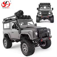 Coche RC 4x4 a Escala 1/12 con Control Remoto WIFI FPV, Cámara 480P, Control por Aplicación, Metal, Luces Simuladas