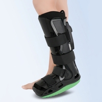 Attelle de cheville unisexe réglable en PP pour la récupération des entorses et fractures de la cheville et la rééducation post-chirurgicale avec fixation externe