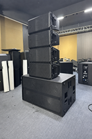 Enceintes Line Array HDL 30-A Double 10 Pouces, Système Sonore DJ Amplifié avec Haut-parleur Néodyme, Enceinte Extérieure HDL 30-A