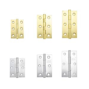 Bisagras para Puertas de Armario de Acero Inoxidable y Cobre Puro, 2 Pulgadas/2.5 Pulgadas/3 Pulgadas, Bisagras Oscilantes Silenciosas con Rodamiento, Diseño Reforzado - Product Image 2