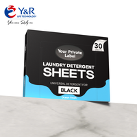 Bandelettes de lavage pour vêtements, design écologique avec couleur longue durée, pour l'entretien de la machine à laver
