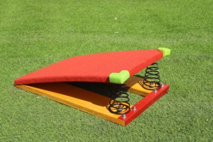 Trẻ em bàn đạp gỗ cứng thực hành thiết bị đàn hồi Hội Đồng Quản trị Nhà vòm tập thể dục chơi Thể dục dụng cụ thể dục điền kinh Đào Tạo - Product Image 3