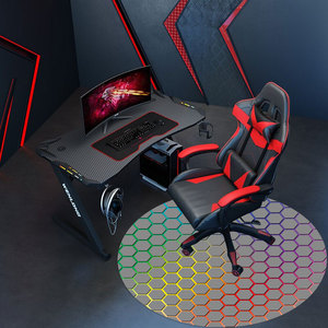 <span class=keywords><strong>Tapis</strong></span> de chaise de jeu pour le sol en bois feuillerProtecteur de sol antidérapant <span class=keywords><strong>Tapis</strong></span> de contrôleur de jeu - Product Image 3