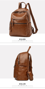 New Arrival Woman <b>Large</b> Capacity <b>Backpack</b> Girls Luxury <b>Backpack</b> Lady Simple Travel Bag <b>Large</b> Capacity <b>Backpack</b> - Product Image 3