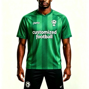 Ventes en gros de maillots de football pour hommes de haute qualité personnalisés, ensemble de maillots de football pour équipe, club, vêtements de football, maillot orange, ensembles d'uniformes de football - Product Image 3