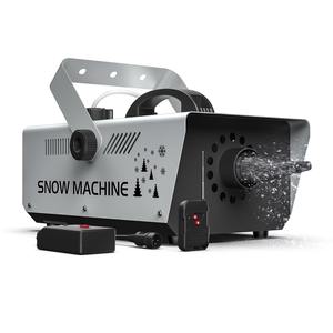 Machine à <span class=keywords><strong>Neige</strong></span> 1000W Intérieur Extérieur avec Télécommande sans Fil pour Fête de Noël, Mariage, Spectacle sur Scène - Product Image 1