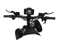 Nouvelle Trottinette Électrique Tout-Terrain 4x4 8000W 2026, Véhicule Électrique Pliable avec Guidon pour Tout-Terrain OEM ODM