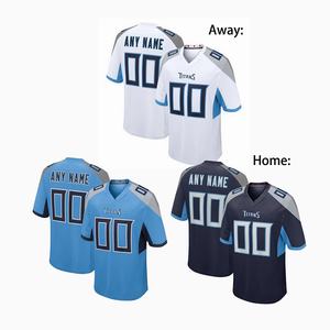 批发高品质廉价美式足球球衣缝制印花NFLing 32队所有球员运动服上衣 - Product Image 1