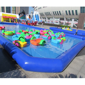 Botes de Pedales Pequeños para Niños, Económicos, de Plástico, para Parques de Aventuras, con Diferentes Tamaños - Product Image 3