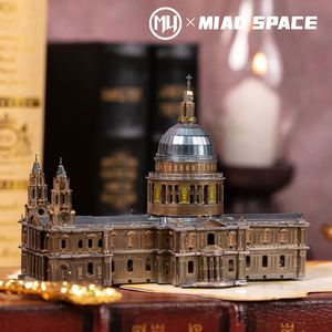 U डायरेक्ट निर्माता नया आगमन 3 डी धातु पहेली संत पॉल के कैथेड्रल मॉडल किट शैक्षिक खिलौना घर सजावट संग्रहणीय - Product Image 3