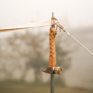 Mountain Guest New <b>Tent</b> Hammer Solid Wood Stainless Steel Copper Hammer Outdoor Multi-functional Camping Hammer <b>Canopy</b> Peg - Product Image 1