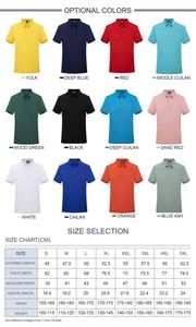 Design High Quality Custom Polo Shirts 5XL 180g Solid Color Unisex Plus Size Custom Printed Camisas Polo Para Hombre for Men - Product Image 6