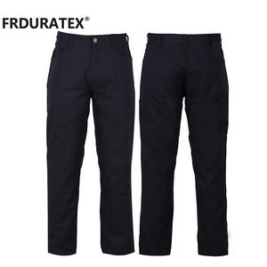 Pantalon de travail ignifuge Frduratex pour homme, 100 % coton, design fendu, pour les industries pétrochimiques et minières - Product Image 1