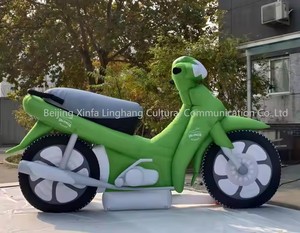 Modèle de moto gonflable en PVC personnalisé, léger et facile à installer, pour les événements ludiques pour enfants et la publicité XFIN-007 Inflatabl - Product Image 1