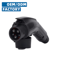 Connecteur adaptateur de charge J1772 Type 1 EV ignifuge pour véhicules électriques américains/japonais/coréens