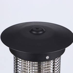 Lámpara Antimosquitos para Exteriores, 220V, Eléctrica, Resistente a la Lluvia, Trampa para Insectos de Jardín, Ecológica, Color Negro - Product Image 1