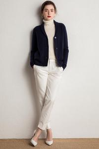 Donne calde di vendita 100% cachemire lavorato a maglia <span class=keywords><strong>cardigan</strong></span> - Product Image 5