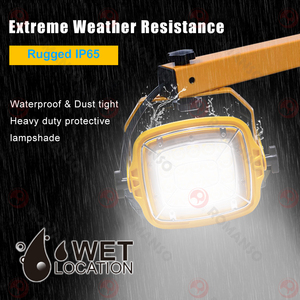 Lámparas LED Impermeables para Plataformas de Carga de 20W 30W 40W 50W con Brazo Articulado - Product Image 2