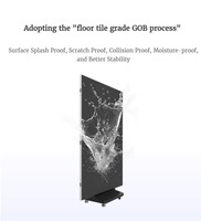Schermo LED Pieghevole a Tre Lati Jode, Display Elettronico Bifacciale, Banner LED a 3 Lati