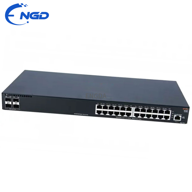 New Original JL261A 24 Port Gigabit PoE+ Managed Switch 4 SFP Uplink Stackable Layer3 1U for Enterprise Branch Network in Stock