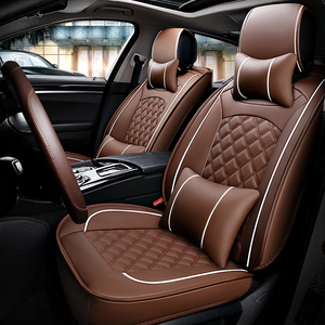 Coprisedili per auto di dimensioni universali Set completo coprisedili per auto di lusso Set di fodere per cuscino per Renault <span class=keywords><strong>Sandero</strong></span> - Product Image 5