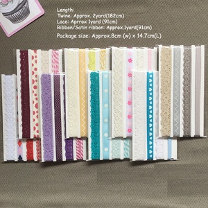 <span class=keywords><strong>Scrapbooking</strong></span> embellissement <span class=keywords><strong>Crochet</strong></span> dentelle ruban Collection pour artisanat Scrapbook ruban dentelle garniture ensemble - Product Image 2
