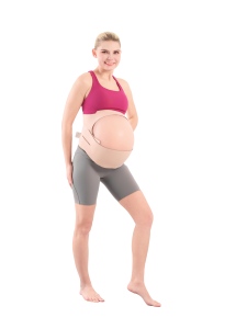 Nuovo Arrivo Prodotto in Offerta Speciale: Cintura di Supporto Addominale Elastica Regolabile Delicata sulla Pelle per Gravidanza e Post-Parto - Product Image 2