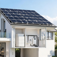 Kit solaire domestique 10KW 20KW 40KW Générateur solaire hors réseau