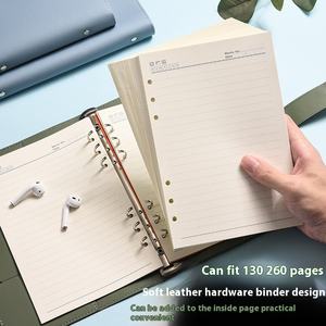 Carnet A5 à pages quadrillées vierges, couverture rigide, spirale, organisateur/agenda simple pour étudiants - Product Image 5