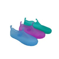 Chaussures d'été unisexes en PVC souple, respirantes, imperméables et antidérapantes, avec rembourrage, confortables