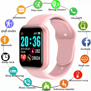 Reloj inteligente multifuncional para hombres y mujeres, teléfono conectado por Bluetooth, música, pulsera deportiva para Fitness, Monitor de sueño, reloj inteligente Y68 D20 - Product Image 1