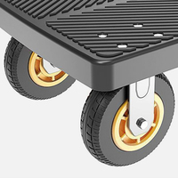Chariot portatif pliant de ménage de cargaison chariot pliable d'outil petit chariot de courrier de courrier de paquet de ramassage de main