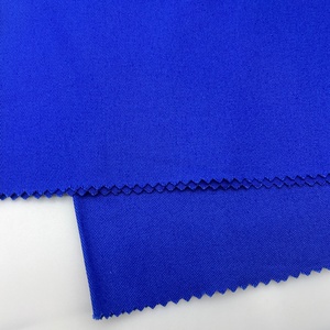 Vente en gros bleu royal 100% coton sergé tissu <span class=keywords><strong>pas</strong></span> <span class=keywords><strong>cher</strong></span> prix vêtements de travail uniformes pour filles fabriqués par Textiles fournisseur de tissu - Product Image 2
