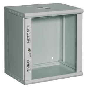 ตู้แร็ค Vimar Netsafe ขนาด 19 นิ้ว 12U 600x514x626 มม. พร้อมประตูล็อคได้สำหรับอุปกรณ์อิเล็กทรอนิกส์ - Product Image 1