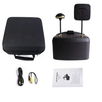 Lunettes FPV Longsite LS800D pour Drone, Moniteur DVR 5.8G LS008D, Casque DVR Diversity pour Débutants, Matériau Métallique