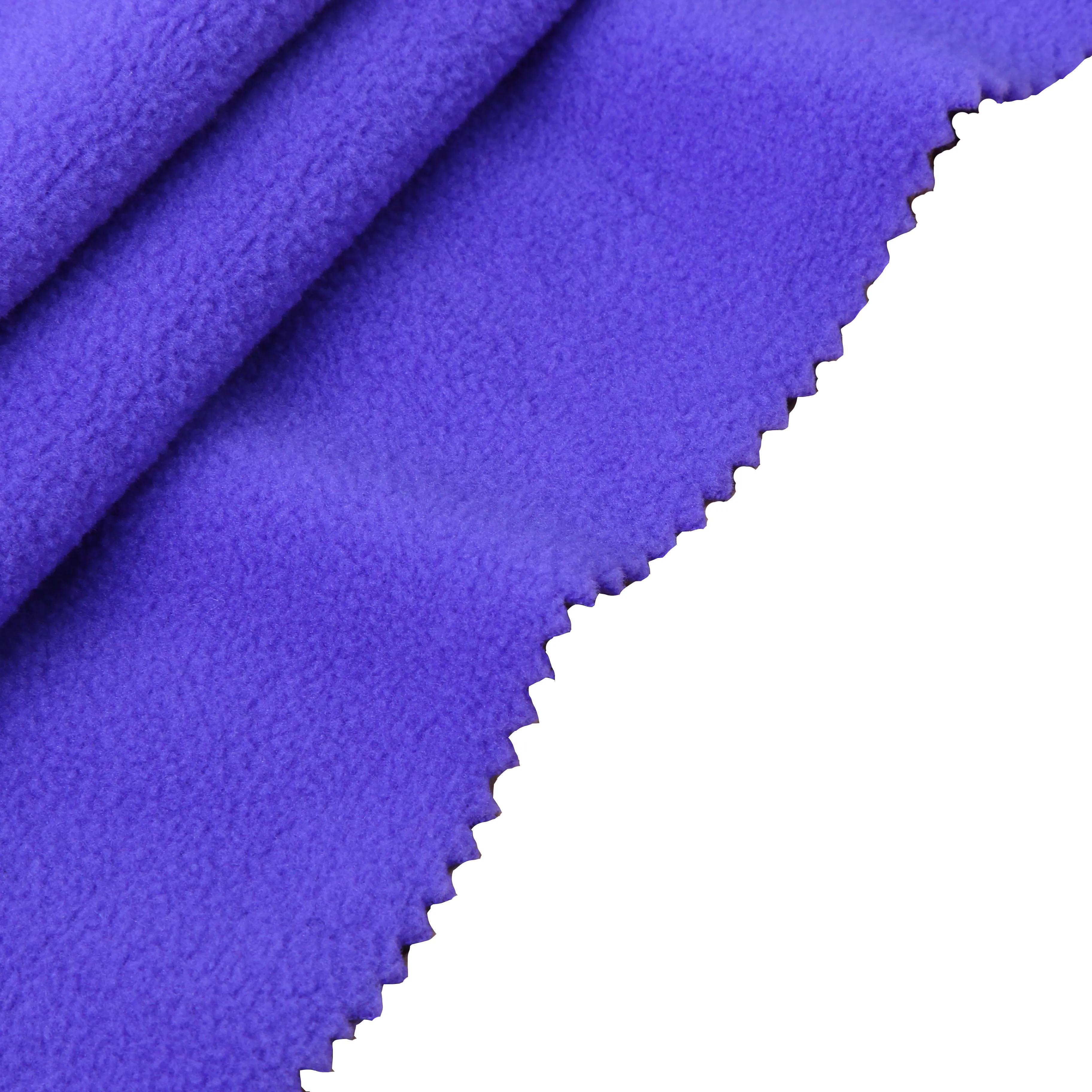 Goedkope Polyester Polar Fleece Stof Gsm Handel Voor Kledingstuk Sj#