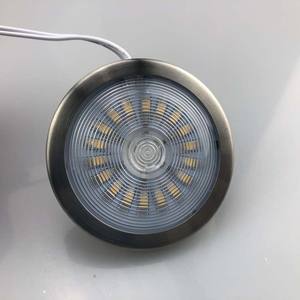 Armoire de couleur noire DC 12 V <span class=keywords><strong>sous</strong></span>-<span class=keywords><strong>meuble</strong></span> armoire armoire vitrine meubles lumière ronde - Product Image 5