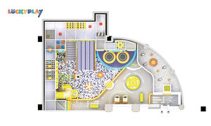 Hoge Kwaliteit Grappig Familie Weekend In Commerciële Indoor Speeltuin Glijbaan Doolhof En Verschillende Hindernisgames - Product Image 3