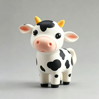 Figurine 3D personnalisée en PVC, boîte mystère, jouet, personnage de designer, figurine d'action animale, OEM, vente en gros, poupée d'art en vinyle de collection