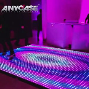 Piste de danse numérique Portable Matrix LED avec éclairage de scène Installation facile Vidéo <span class=keywords><strong>DJ</strong></span> étanche <span class=keywords><strong>pour</strong></span> les fêtes - Product Image 1