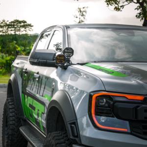 Accessoires extérieurs prêts à monter sur pilier en aluminium noir Rigid Industries - Product Image 5