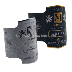 Custom 3D Embossed Aluminum Bottle <strong>Label</strong> - Self-Adhesive Metal Sticker for Liquor, Wine, Tequila, Whiskey Packaging - Product Image 3