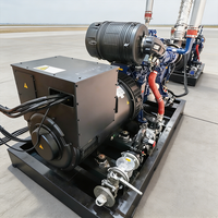 Groupe électrogène à aimant permanent à cadre ouvert 11 kV haute tension, générateur diesel pour alimentation primaire de mine d'or