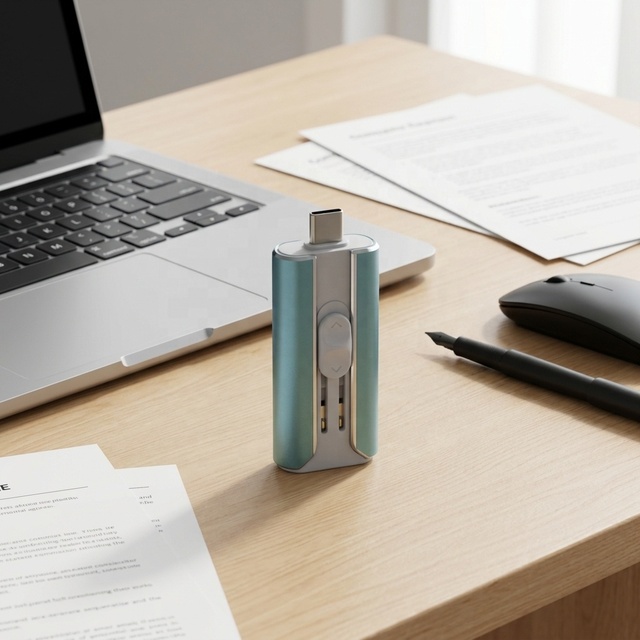 New Push-pull Design USB2.0 Type-C 4GB 8GB 16GB 32GB 64GB 128GB 256GB 512GB Dual-interface Portable Data Storage Stick