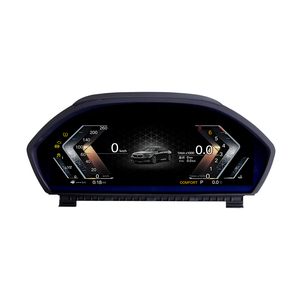 Instrumen Cluster Digital mobil, <span class=keywords><strong>Odometer</strong></span> tampilan pengukur kecepatan kokpit Virtual Panel dasbor 3 seri F30/F31 - Product Image 4