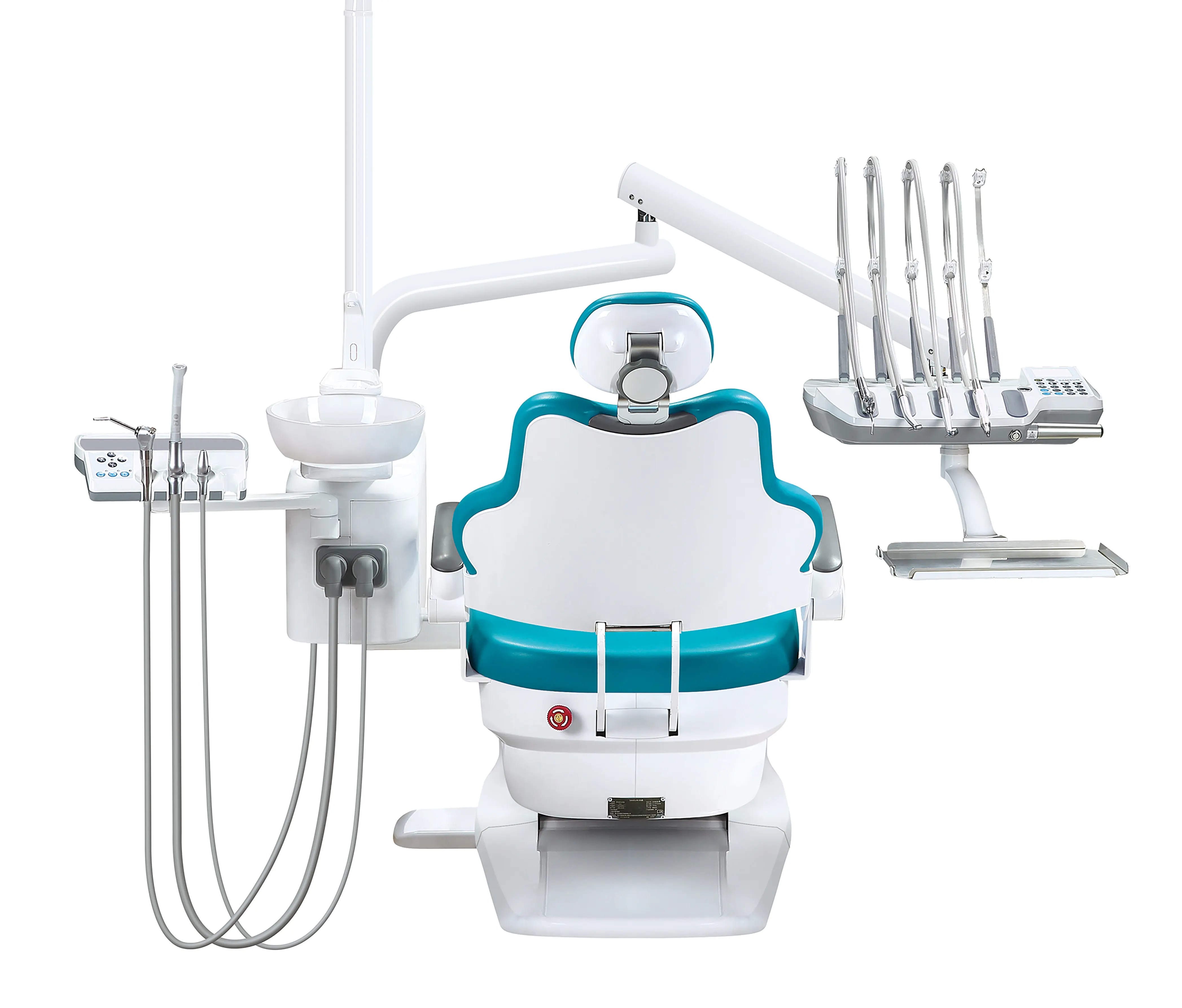 Silla Dental cómoda y segura, diseño de silla Dental con Sensor de alta calidad, lámpara Dental, nueva