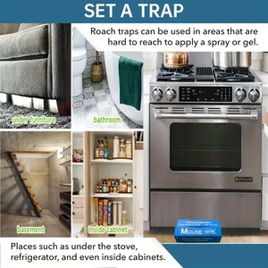 Popular Glue rates Killer Fácil de configurar con trampas <span class=keywords><strong>para</strong></span> ratas adhesivas mejoradas <span class=keywords><strong>para</strong></span> tablero de almohadilla adhesiva <span class=keywords><strong>para</strong></span> el hogar - Product Image 4